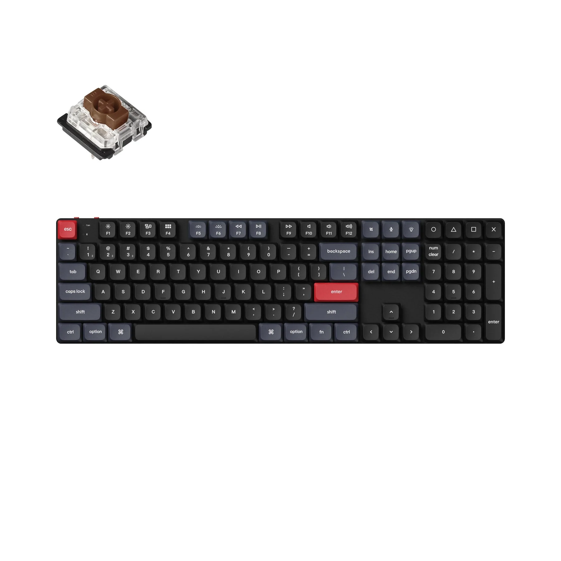 Keychron K5 Pro QMK/VIA Wireless Custom Mechanical Keyboard(US ANSI Layout) - Image 2