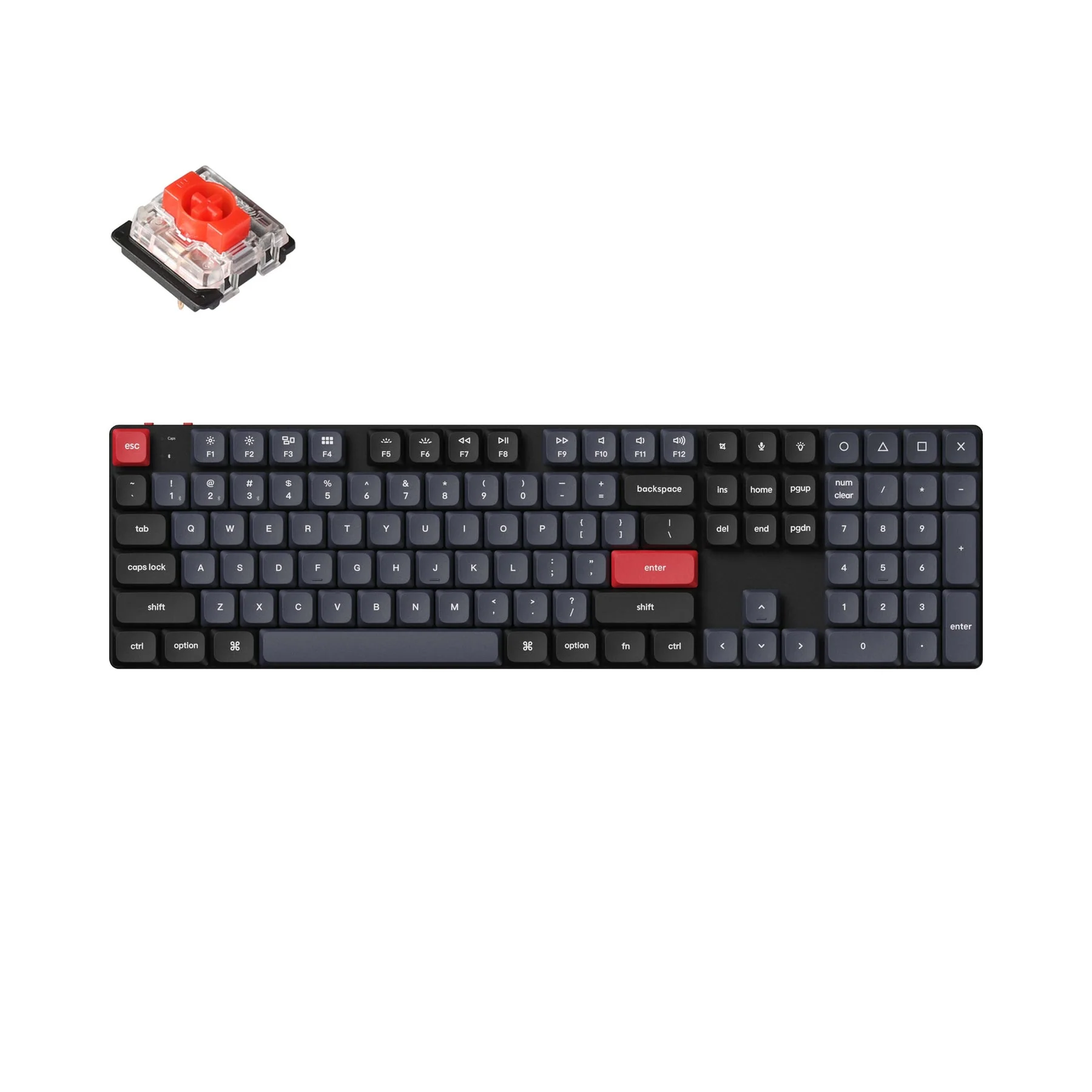 Keychron K5 Pro QMK/VIA Wireless Custom Mechanical Keyboard(US ANSI Layout) - Image 3