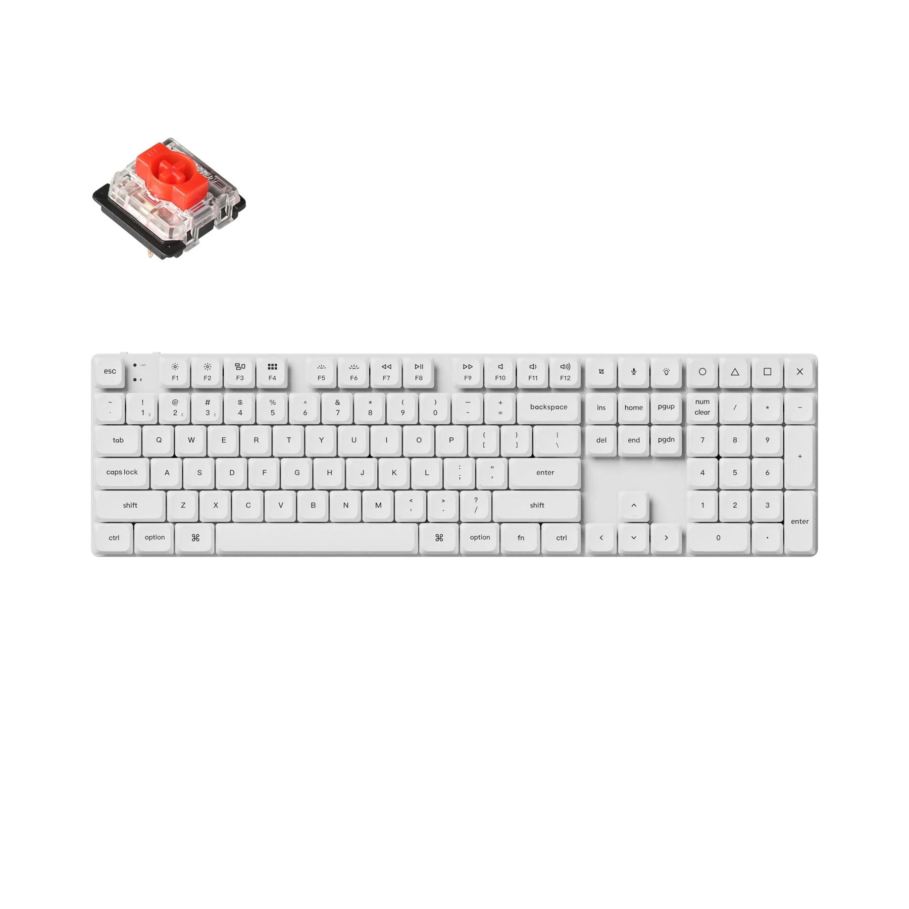 Keychron K5 Pro QMK/VIA Wireless Custom Mechanical Keyboard(US ANSI Layout) - Image 5