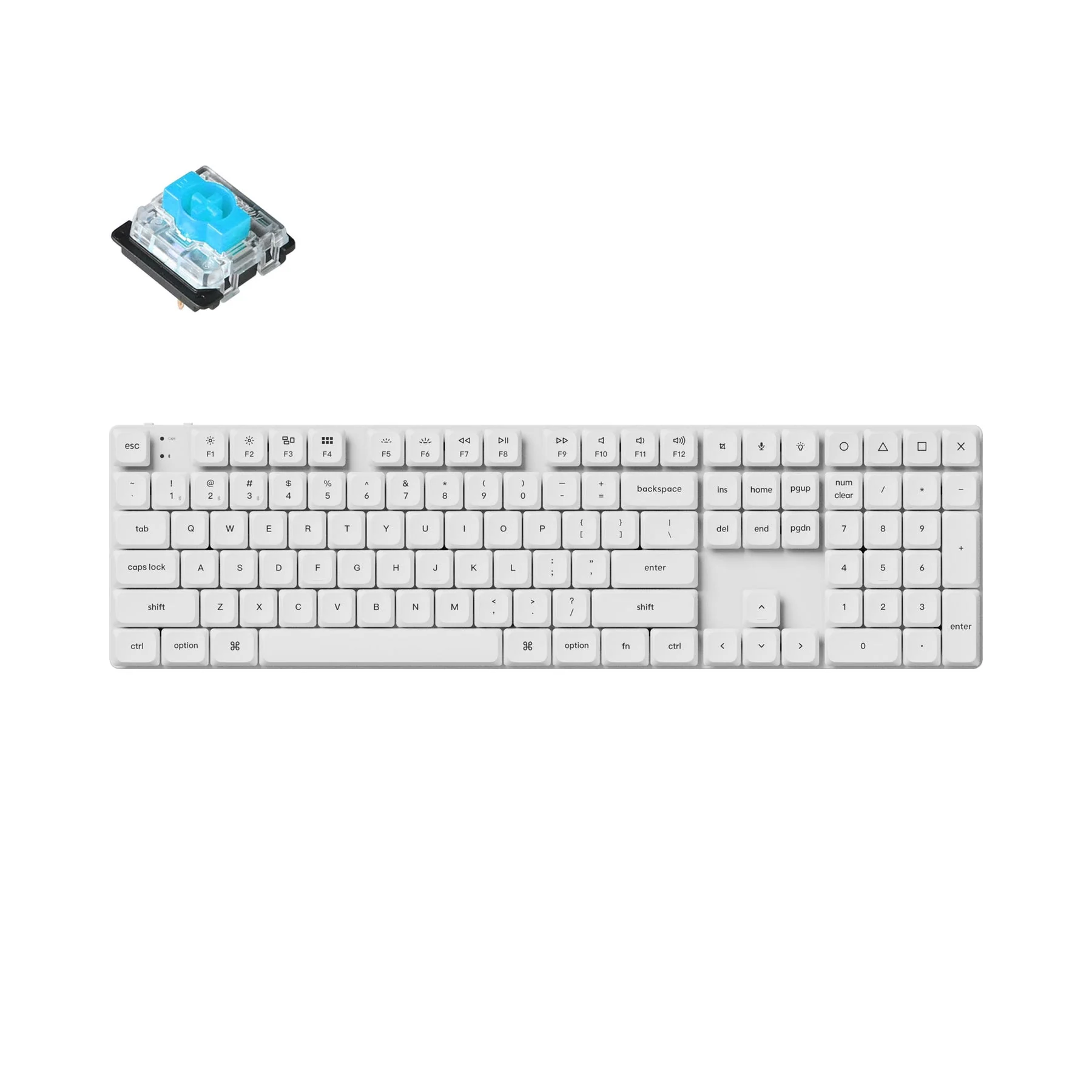 Keychron K5 Pro QMK/VIA Wireless Custom Mechanical Keyboard(US ANSI Layout) - Image 6
