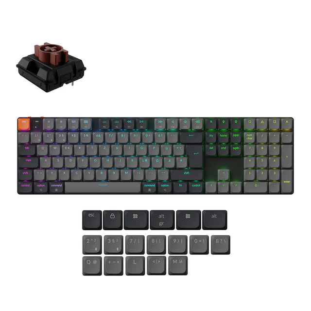 Keychron K5 QMK Wireless Mechanical Keyboard ISO Layout - Version 2 - Image 11
