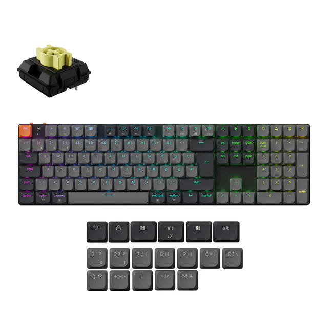 Keychron K5 QMK Wireless Mechanical Keyboard ISO Layout - Version 2 - Image 12