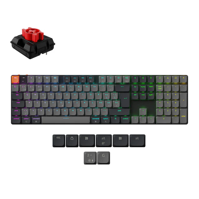 Keychron K5 QMK Wireless Mechanical Keyboard ISO Layout - Version 2 - Image 13