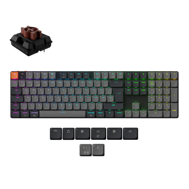 Keychron K5 QMK Wireless Mechanical Keyboard ISO Layout - Version 2 - Image 14