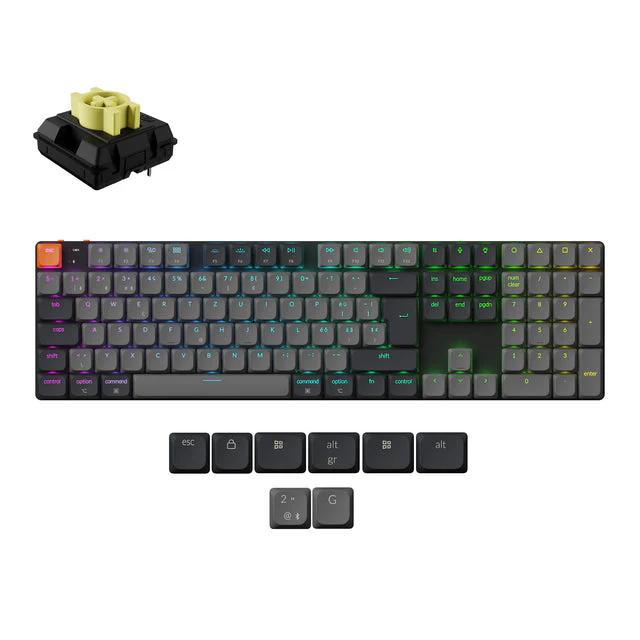 Keychron K5 QMK Wireless Mechanical Keyboard ISO Layout - Version 2 - Image 15