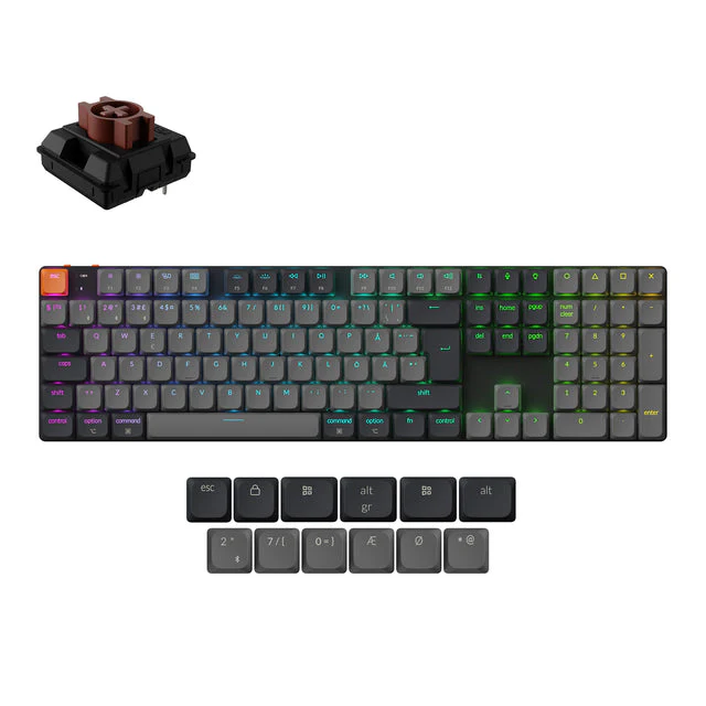 Keychron K5 QMK Wireless Mechanical Keyboard ISO Layout - Version 2 - Image 17