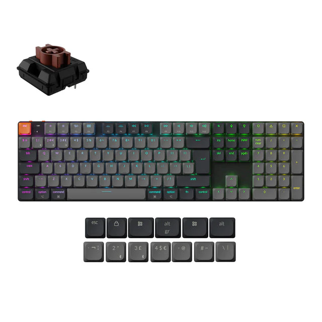Keychron K5 QMK Wireless Mechanical Keyboard ISO Layout - Version 2 - Image 8