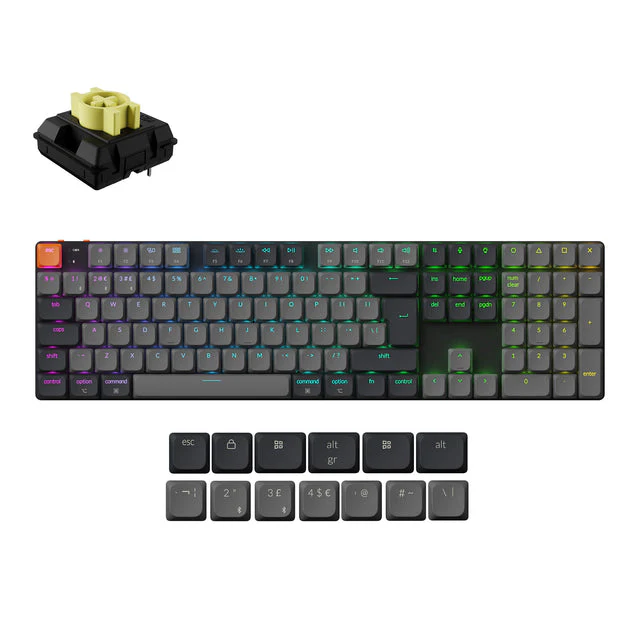 Keychron K5 QMK Wireless Mechanical Keyboard ISO Layout - Version 2 - Image 9