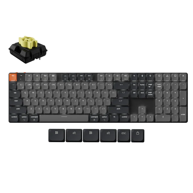 Keychron K5 QMK Wireless Mechanical Keyboard (Version 2) (US ANSI Layout) - Image 3