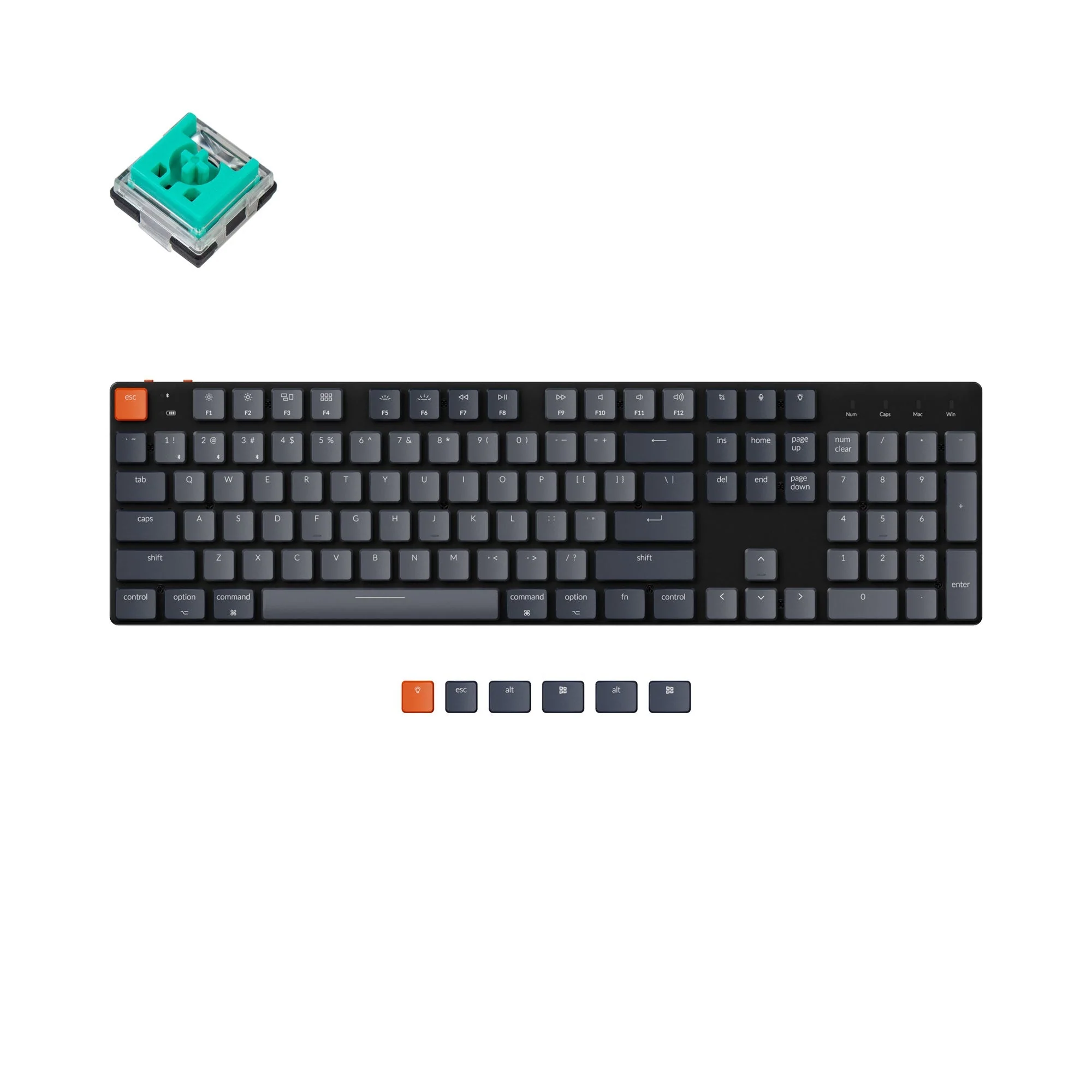 Keychron K5 SE Ultra-Slim Wireless Mechanical Keyboard(US ANSI Layout) - Image 11