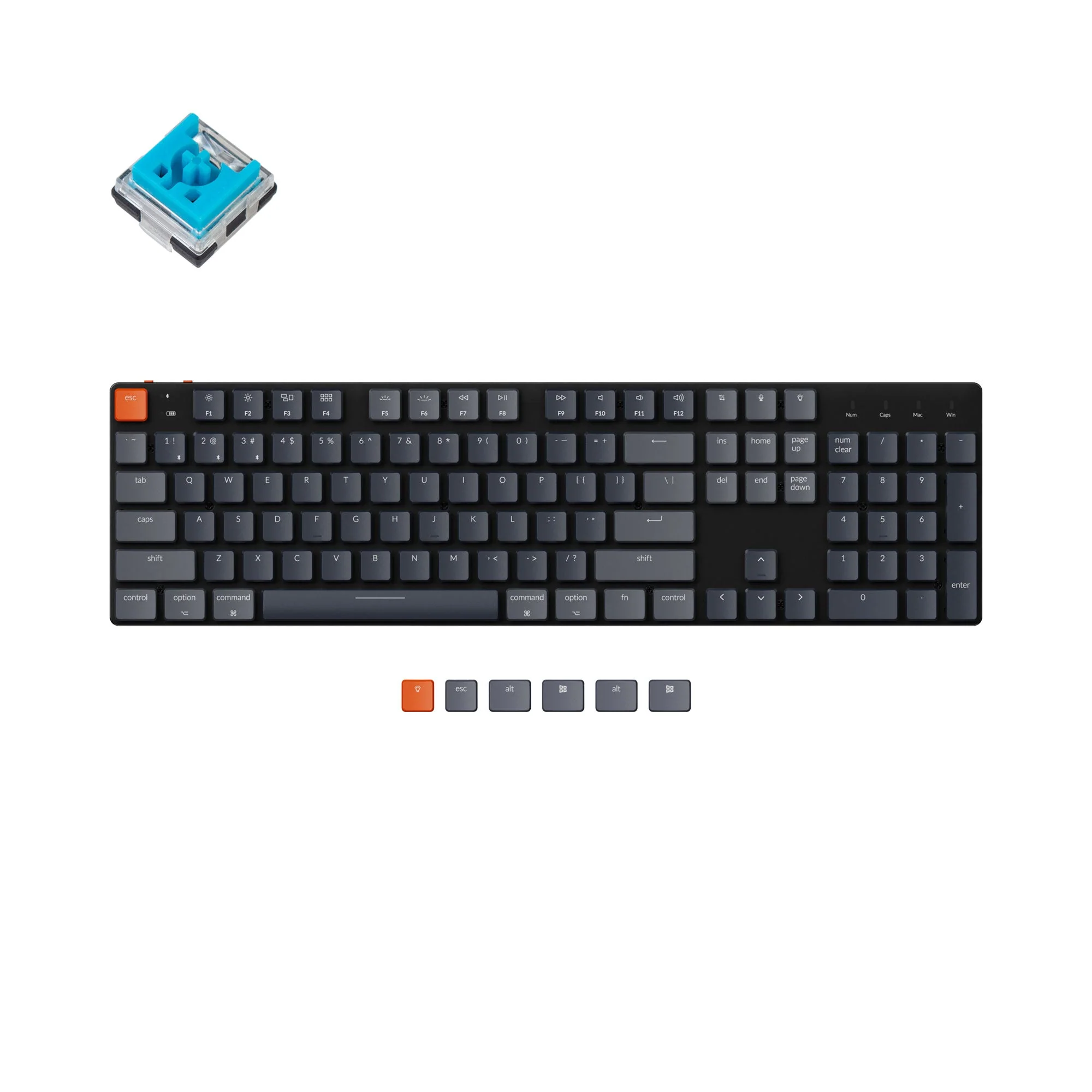 Keychron K5 SE Ultra-Slim Wireless Mechanical Keyboard(US ANSI Layout) - Image 13