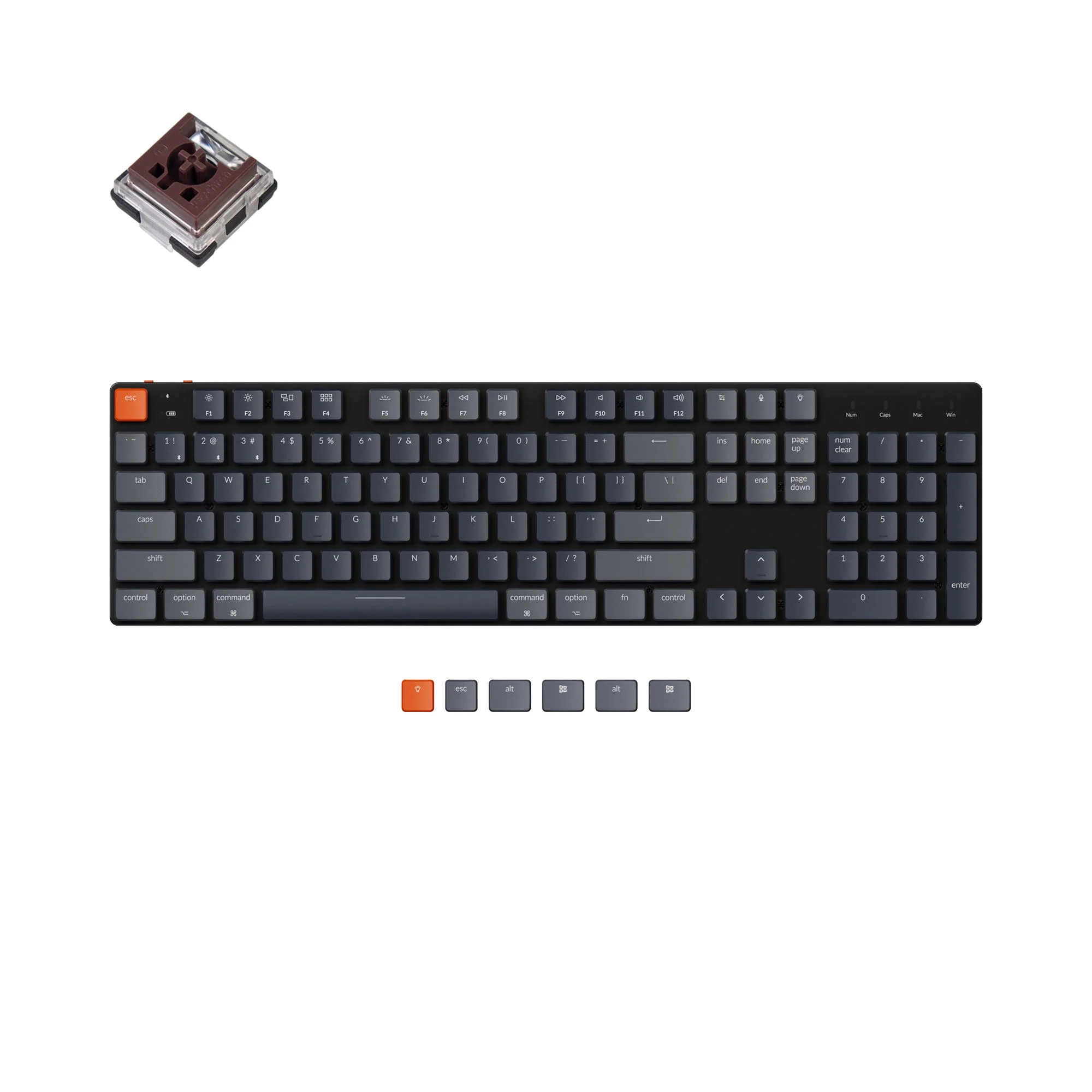 Keychron K5 SE Ultra-Slim Wireless Mechanical Keyboard(US ANSI Layout) - Image 14