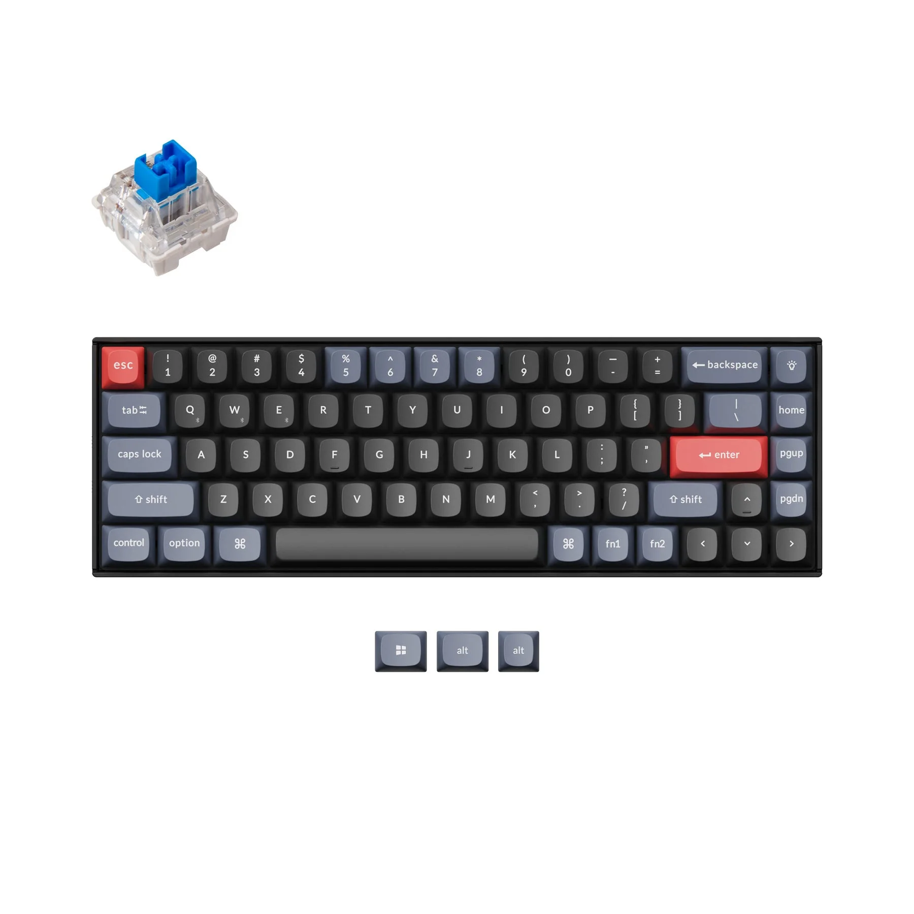 Keychron K6 Pro QMK/VIA Wireless Custom Mechanical Keyboard(US ANSI Layout) - Image 2