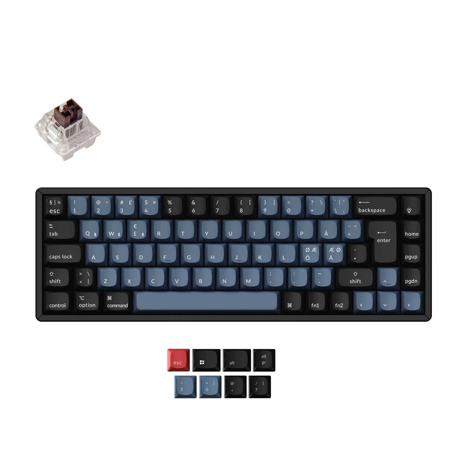 Keychron K6 Pro QMK/VIA Wireless Mechanical Keyboard ISO Layout Collection - Image 10