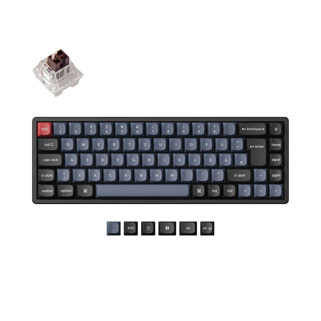 Keychron K6 Pro QMK/VIA Wireless Mechanical Keyboard ISO Layout Collection - Image 16
