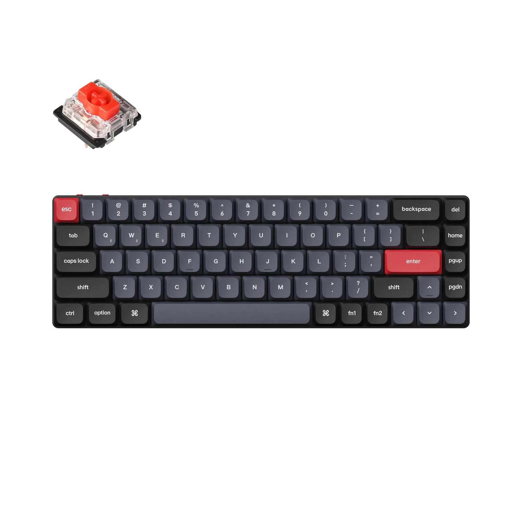 Keychron K7 Pro QMK/VIA Wireless Custom Mechanical Keyboard(US ANSI Layout) - Image 3