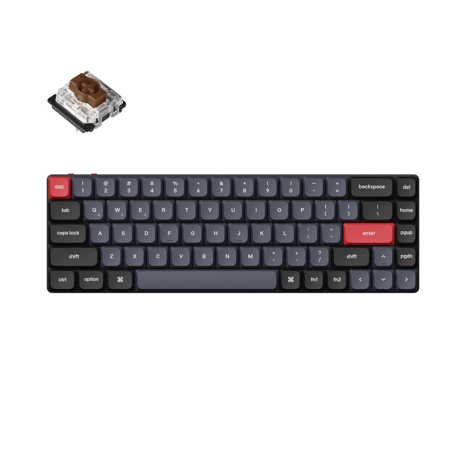 Keychron K7 Pro QMK/VIA Wireless Custom Mechanical Keyboard(US ANSI Layout) - Image 4