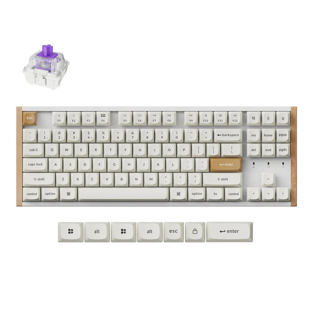 Keychron K8 HE Wireless Magnetic Switch Custom Keyboard (US ANSI Layout) - Image 2