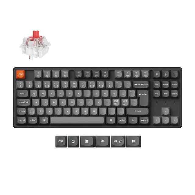 Keychron K8 Max QMK Wireless Mechanical Keyboard ISO Layout Collection - Image 10