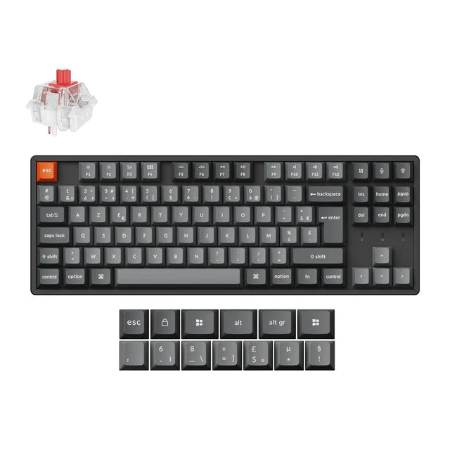 Keychron K8 Max QMK Wireless Mechanical Keyboard ISO Layout Collection - Image 13