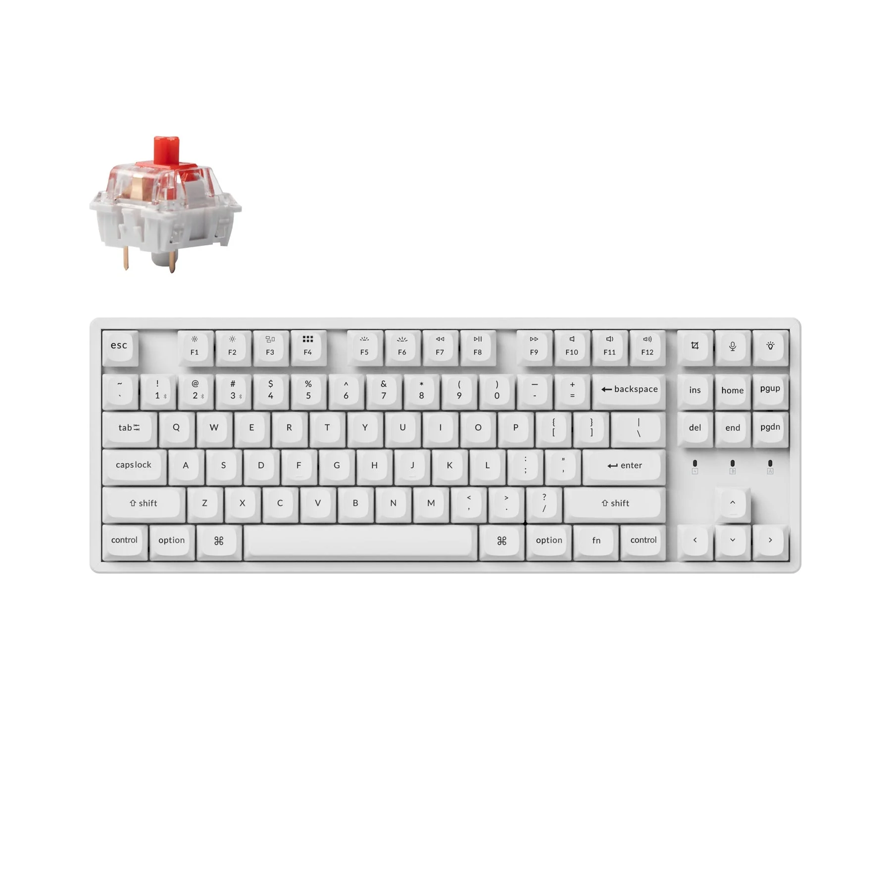 Keychron K8 Pro QMK/VIA Wireless Mechanical Keyboard(US ANSI Layout) - Image 14