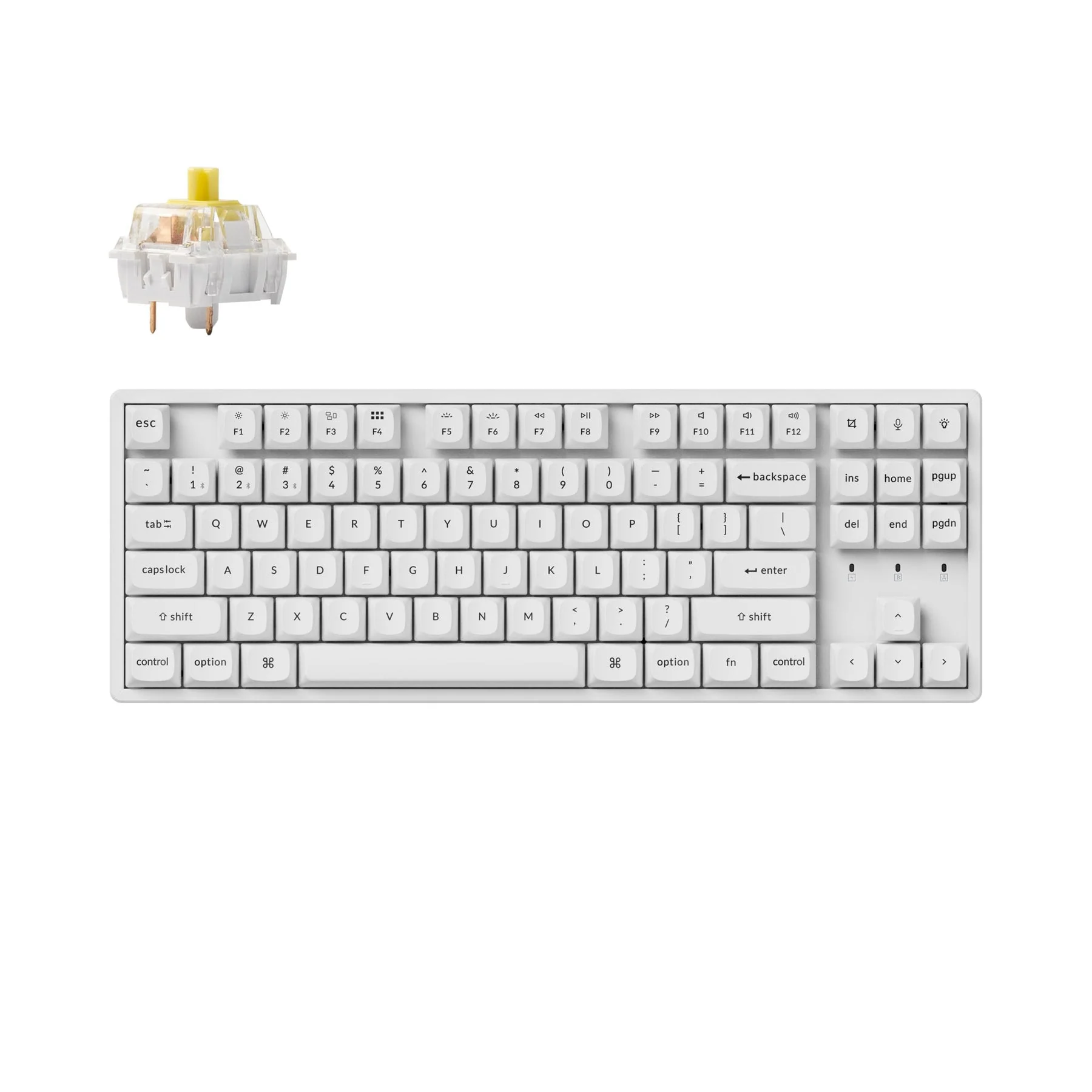 Keychron K8 Pro QMK/VIA Wireless Mechanical Keyboard(US ANSI Layout) - Image 16