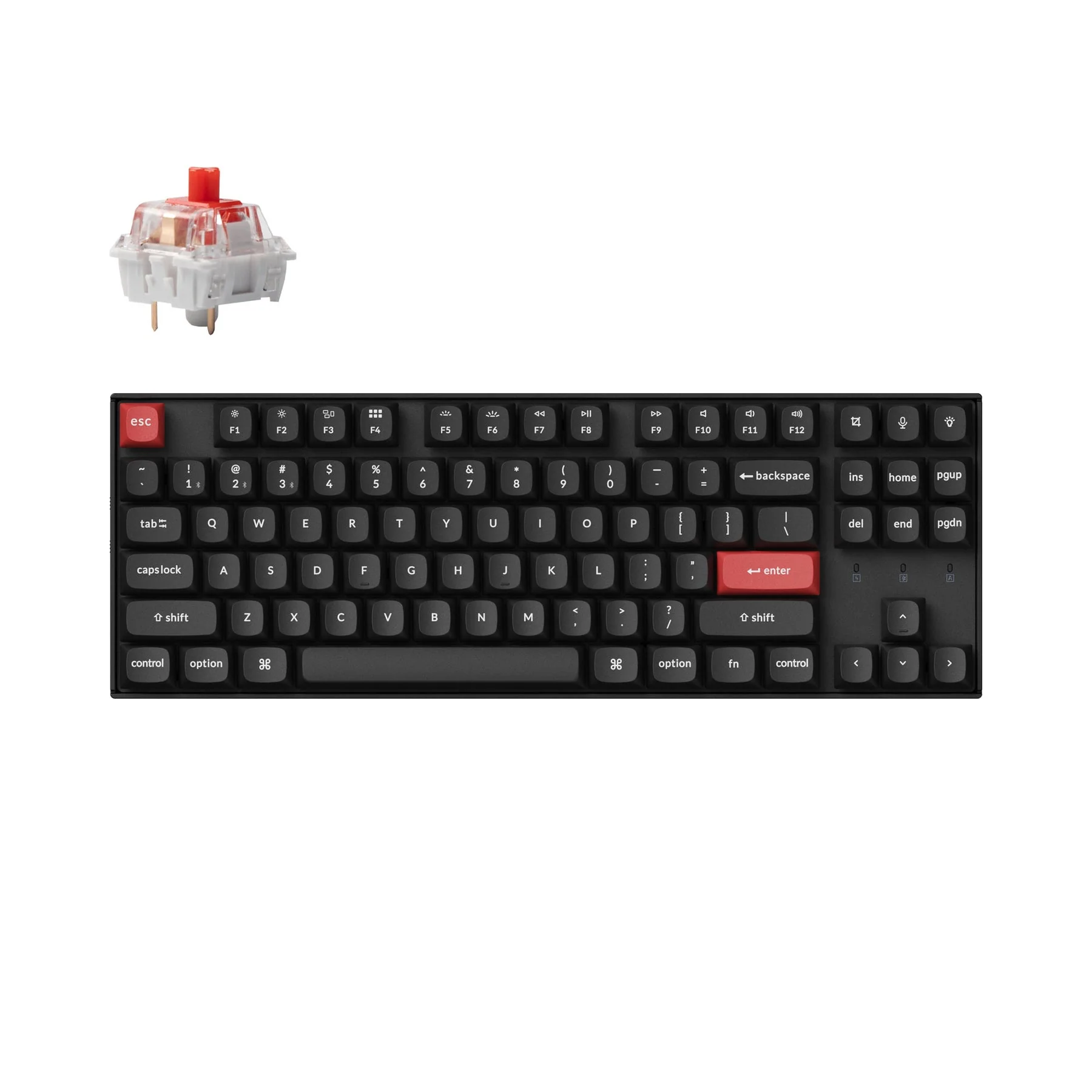 Keychron K8 Pro QMK/VIA Wireless Mechanical Keyboard(US ANSI Layout) - Image 17