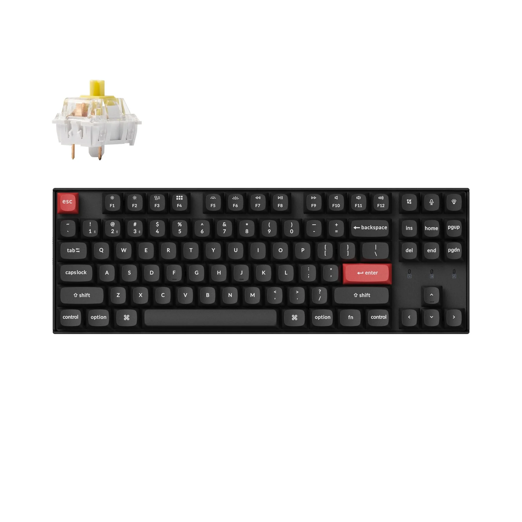 Keychron K8 Pro QMK/VIA Wireless Mechanical Keyboard(US ANSI Layout) - Image 19