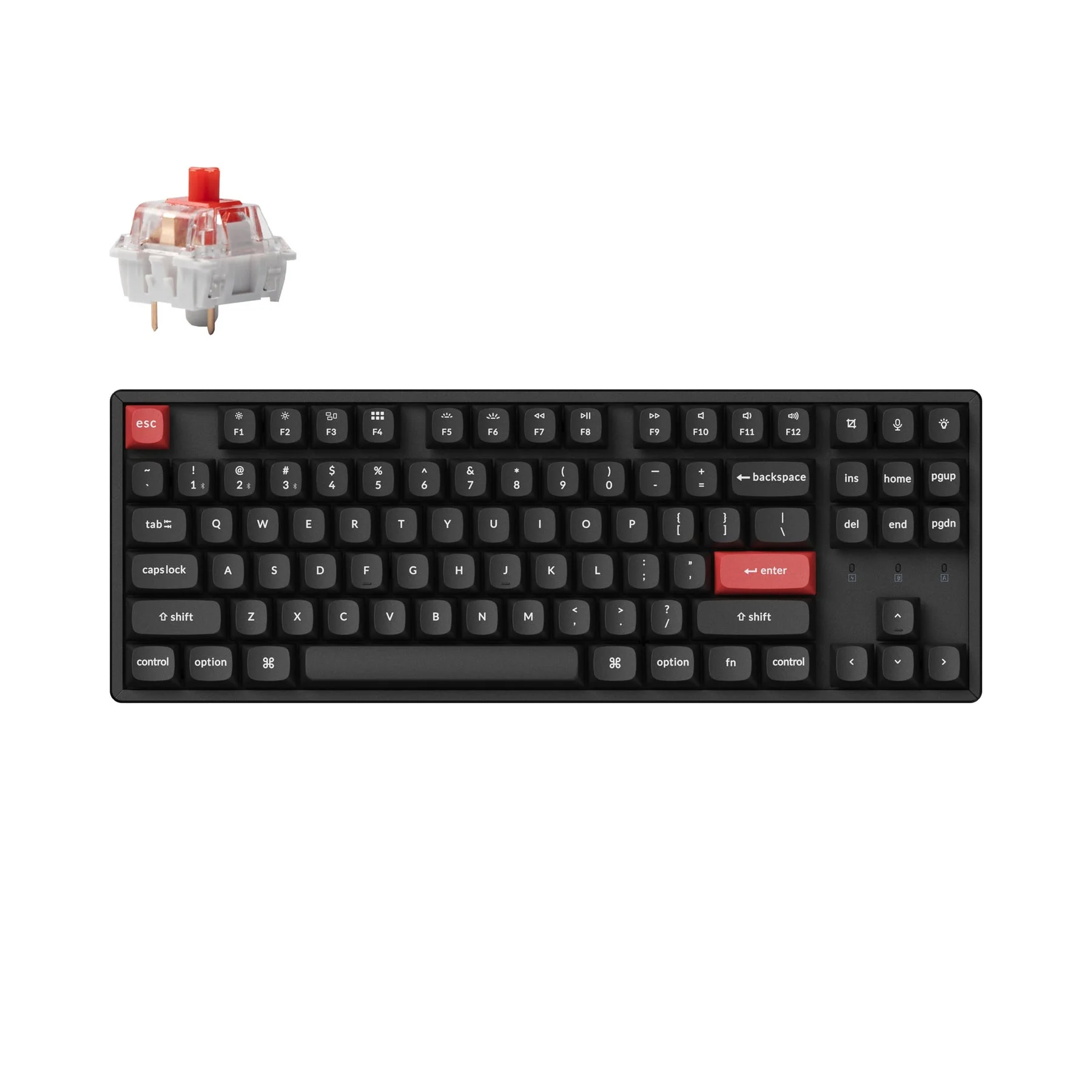 Keychron K8 Pro QMK/VIA Wireless Mechanical Keyboard(US ANSI Layout) - Image 20