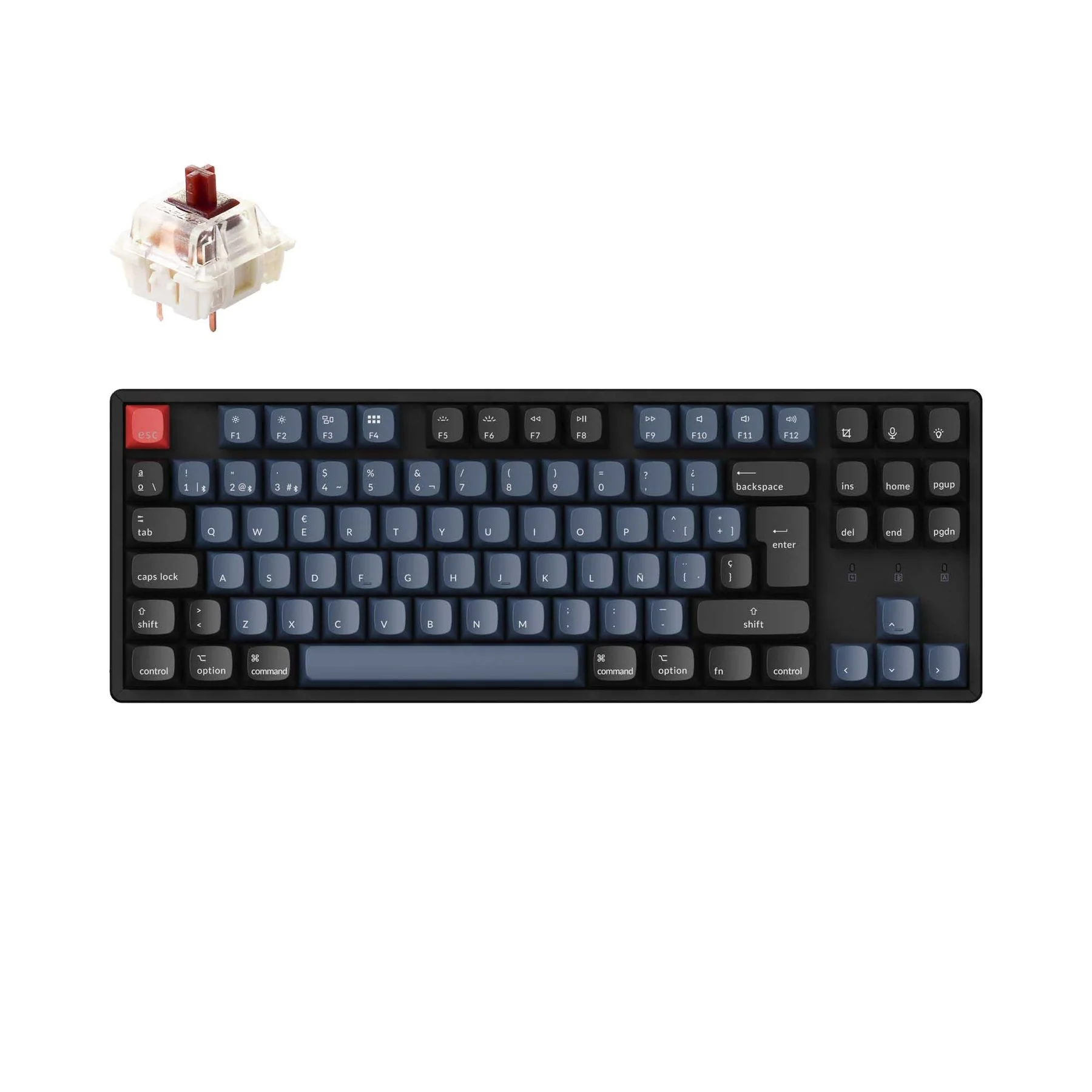 Keychron K8 Pro QMK/VIA Wireless Mechanical Keyboard ISO Layout Collection - Image 12