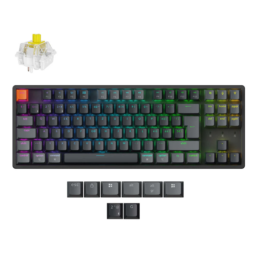 Keychron K8 QMK Wireless Mechanical Keyboard ISO Layout - Version 2 - Image 12