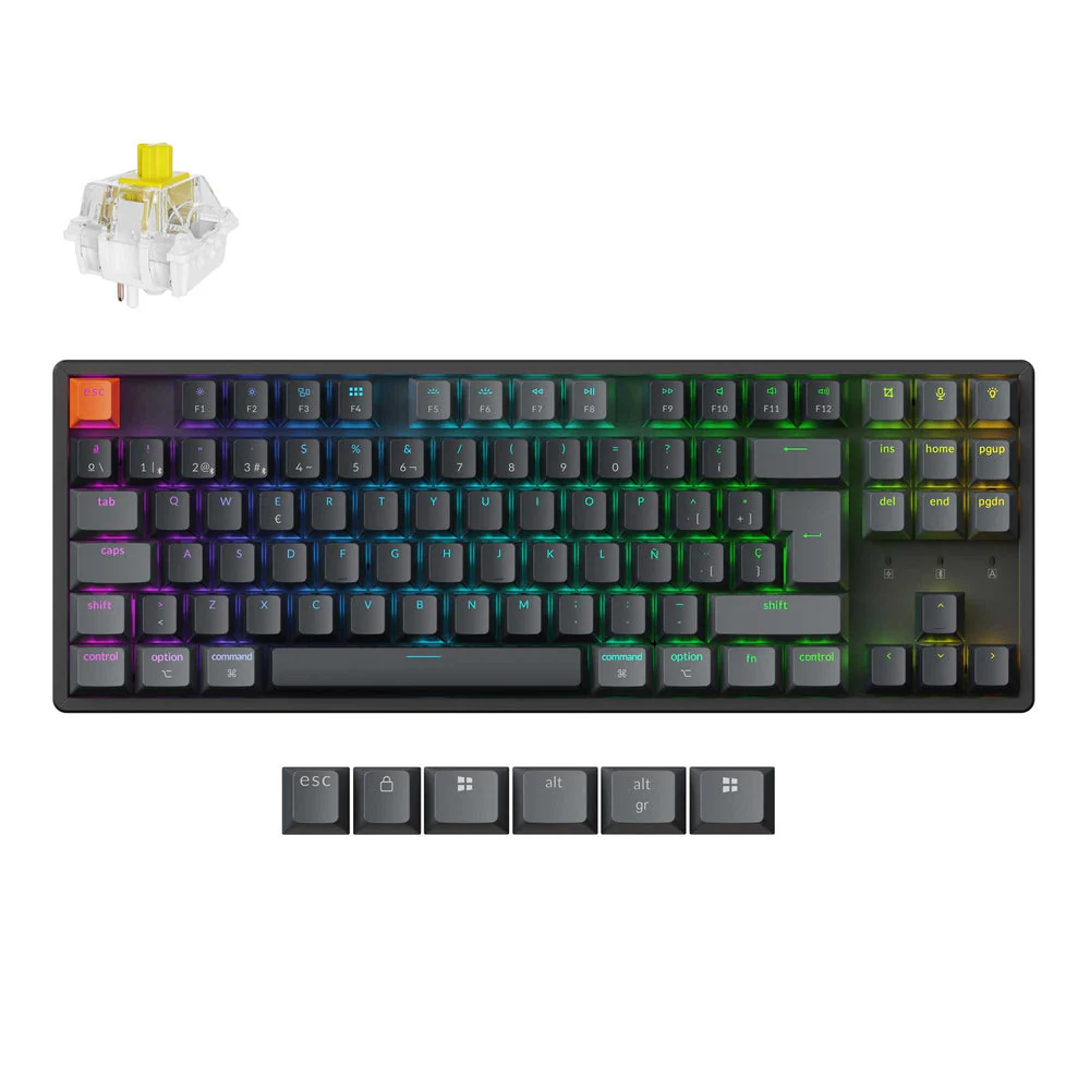 Keychron K8 QMK Wireless Mechanical Keyboard ISO Layout - Version 2 - Image 15