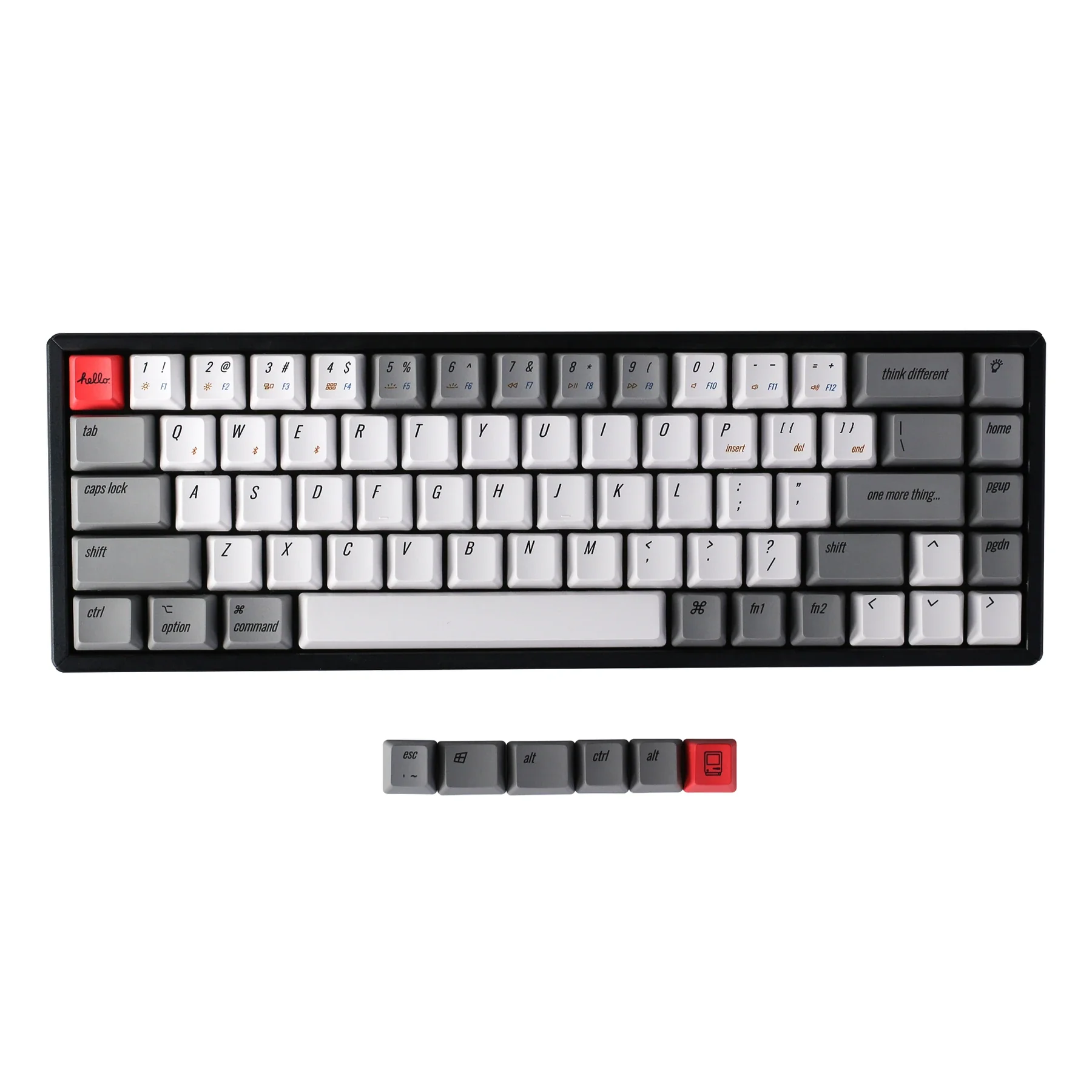 Keychron OEM Profile PBT Retro Keycap Set - Image 5
