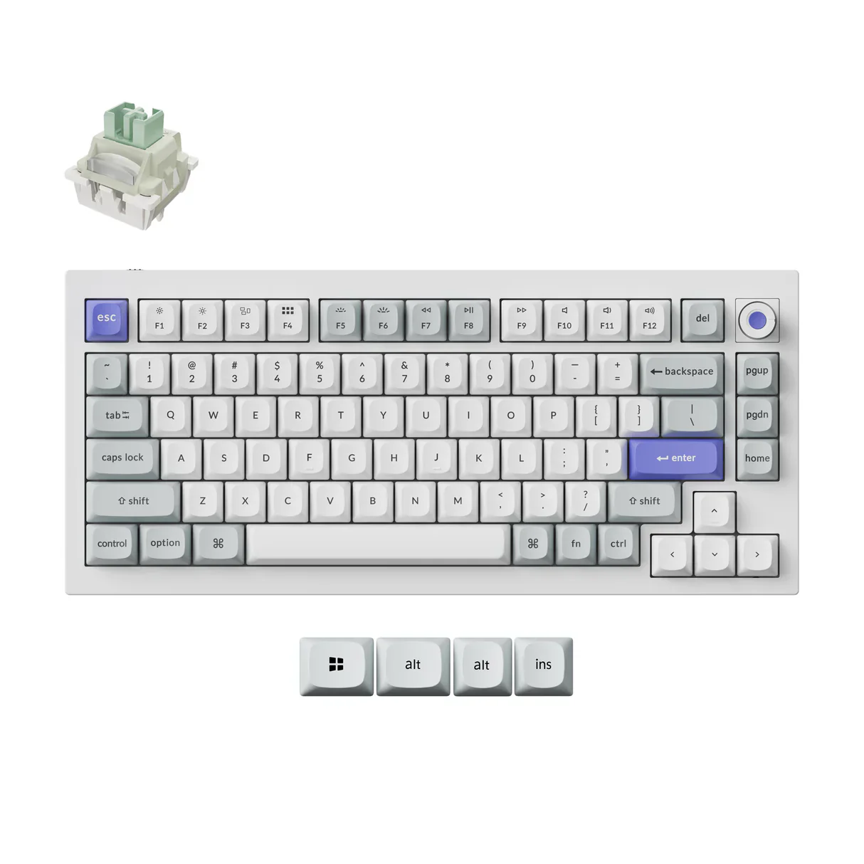 Keychron Q1 HE 8K Wired Magnetic Switch Keyboard (US ANSI Layout) - Image 6