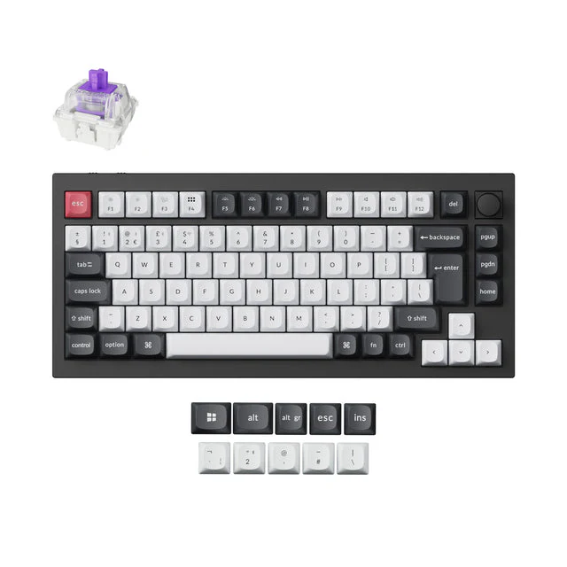 Keychron Q1 HE QMK Wireless Custom Keyboard ISO Layout Collection - Image 2