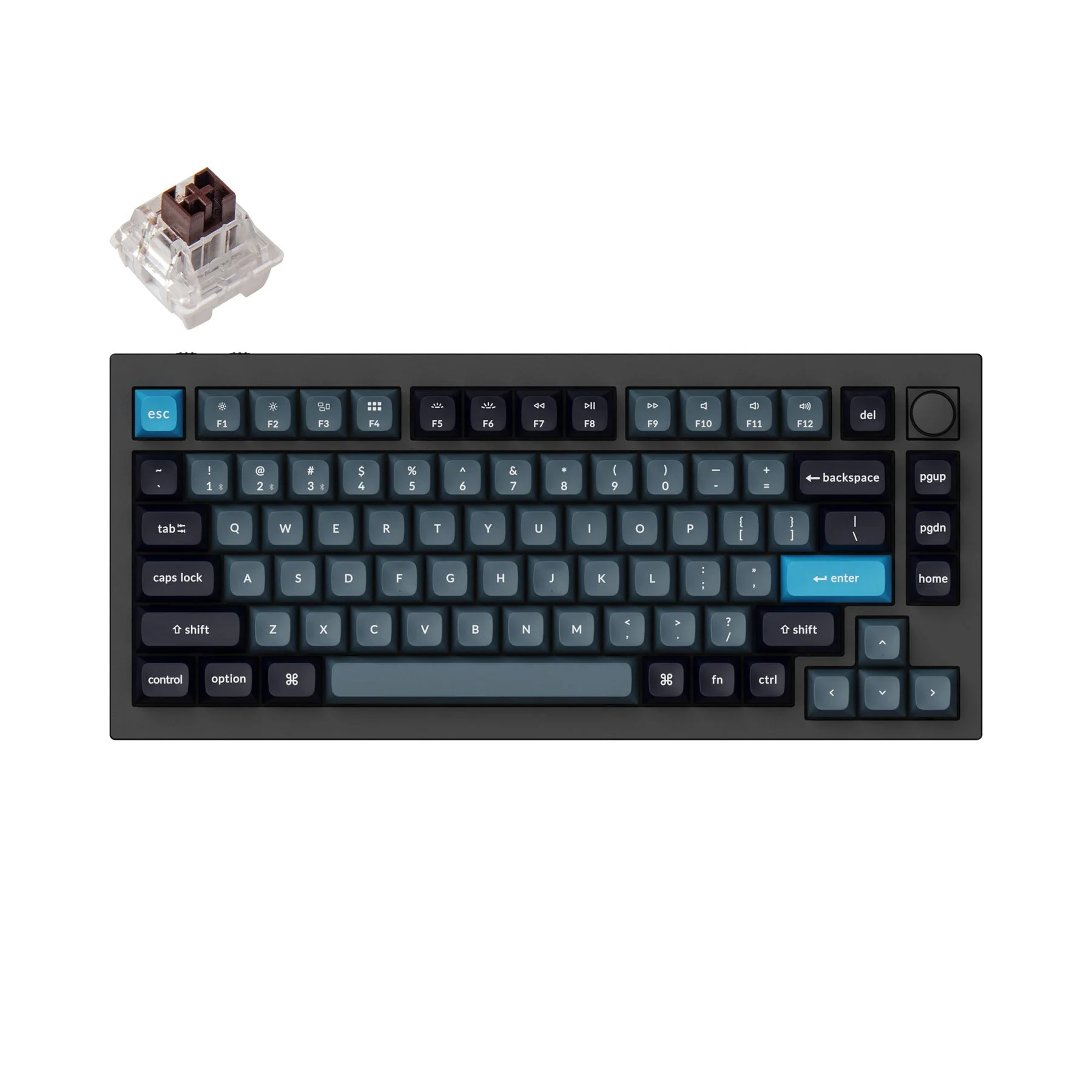 Keychron Q1 Pro QMK/VIA Wireless Custom Mechanical Keyboard(US ANSI Layout) - Image 2