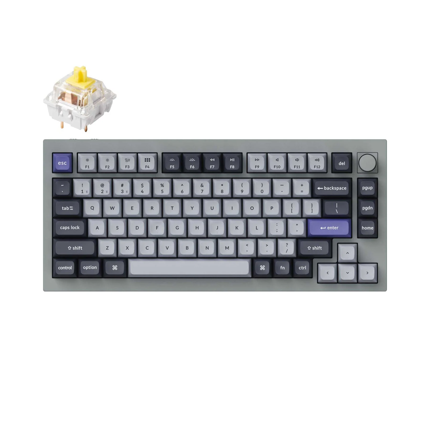 Keychron Q1 Pro QMK/VIA Wireless Custom Mechanical Keyboard(US ANSI Layout) - Image 6