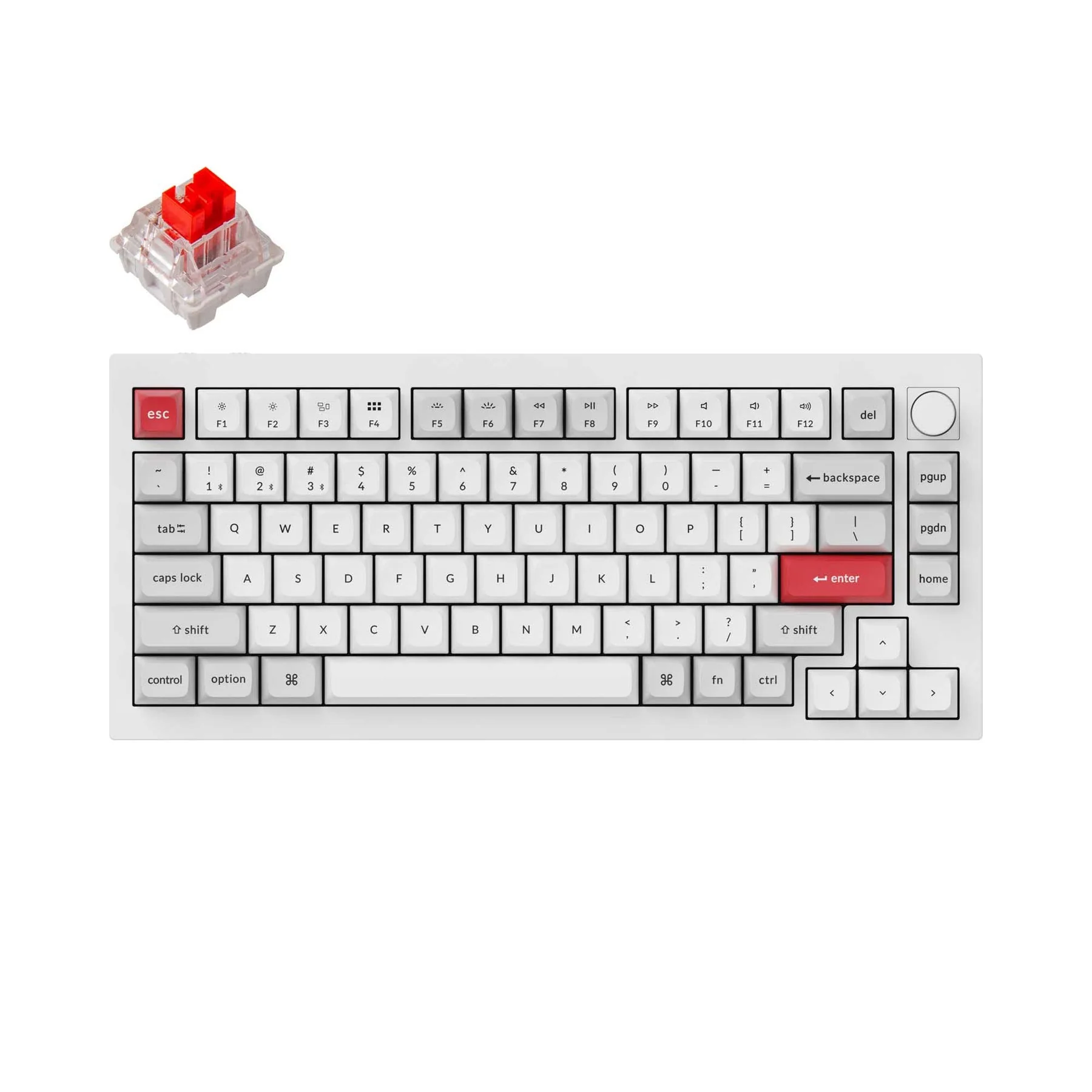 Keychron Q1 Pro QMK/VIA Wireless Custom Mechanical Keyboard(US ANSI Layout) - Image 7