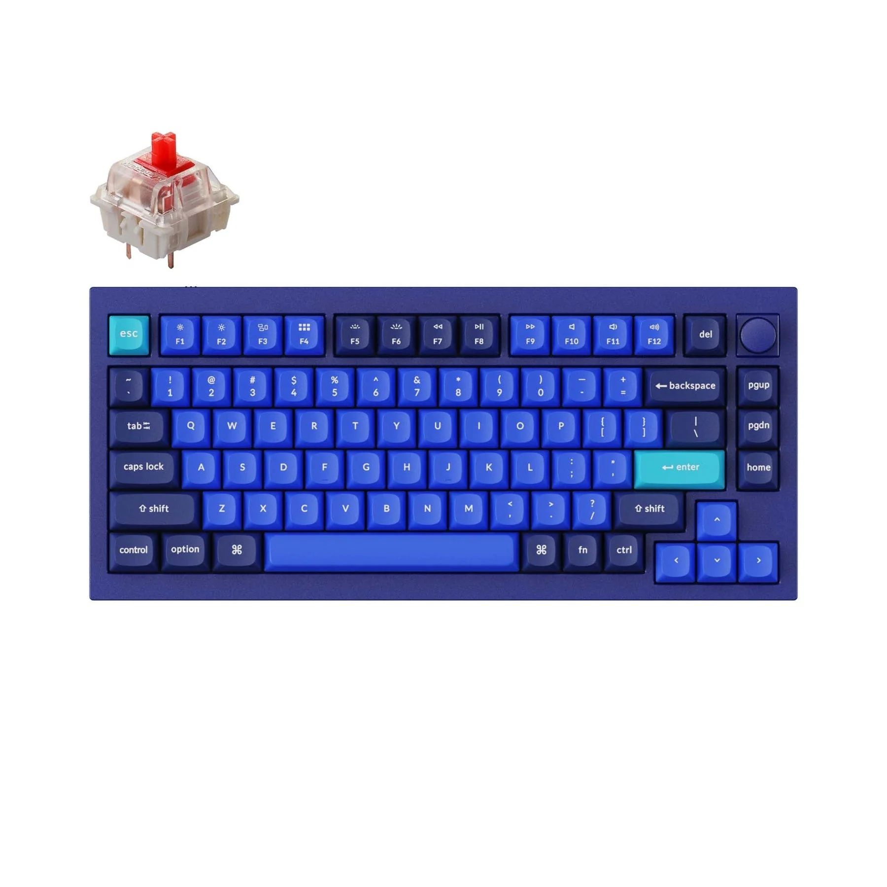 Keychron Q1 QMK Wired Custom Mechanical Keyboard - Version 2(US ANSI Layout) - Image 10