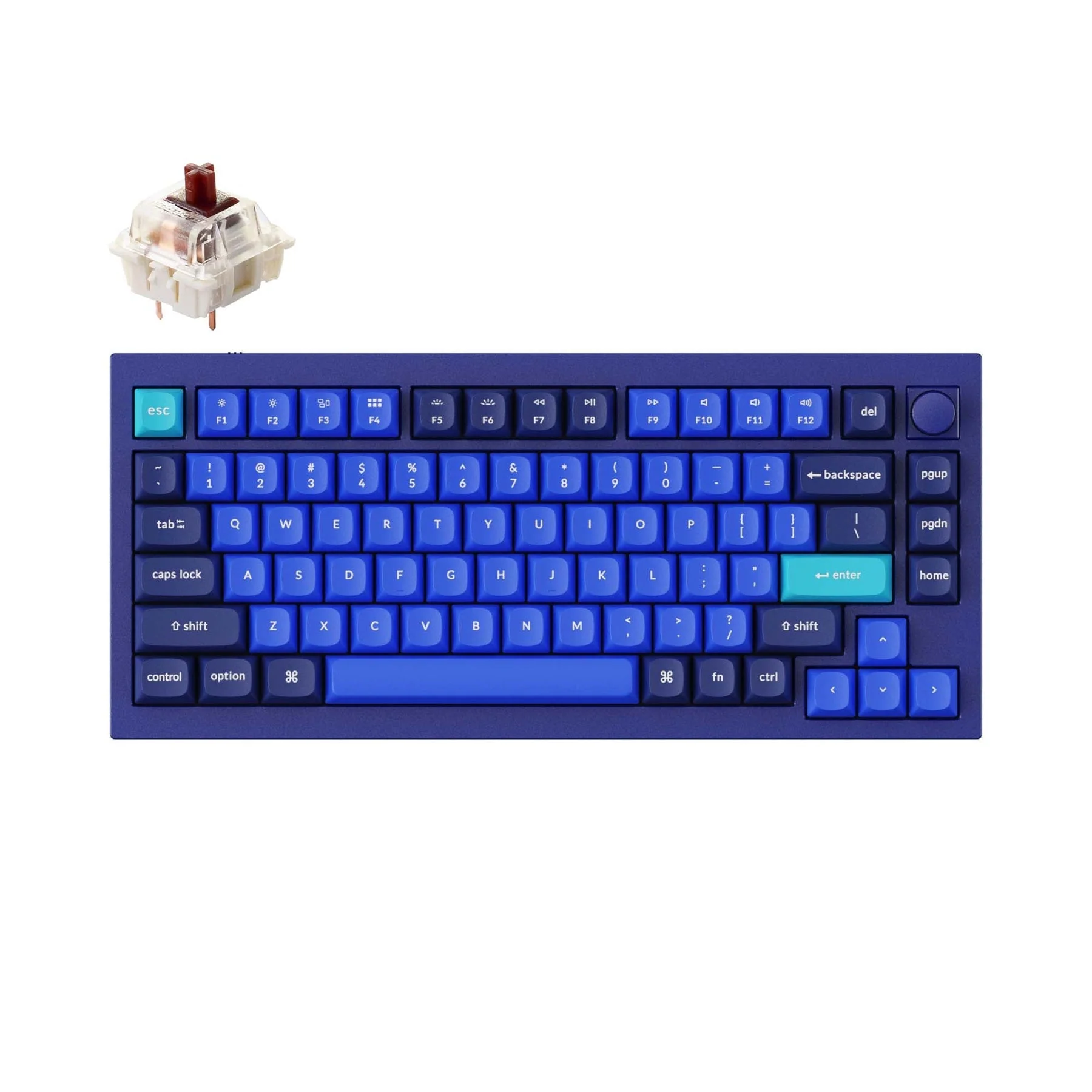 Keychron Q1 QMK Wired Custom Mechanical Keyboard - Version 2(US ANSI Layout) - Image 12
