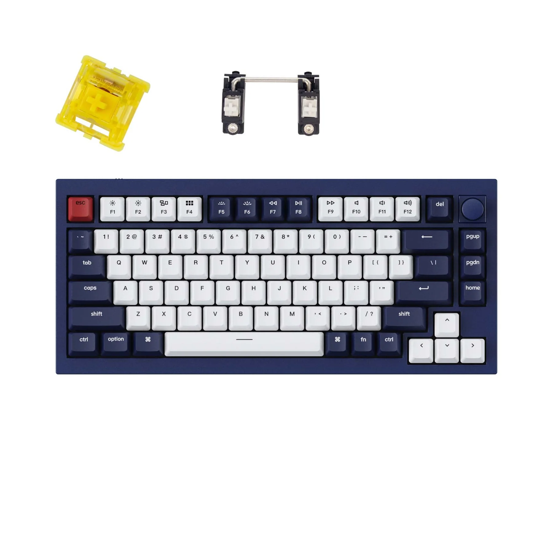 Keychron Q1 QMK Wired Custom Mechanical Keyboard - Version 2(US ANSI Layout) - Image 13