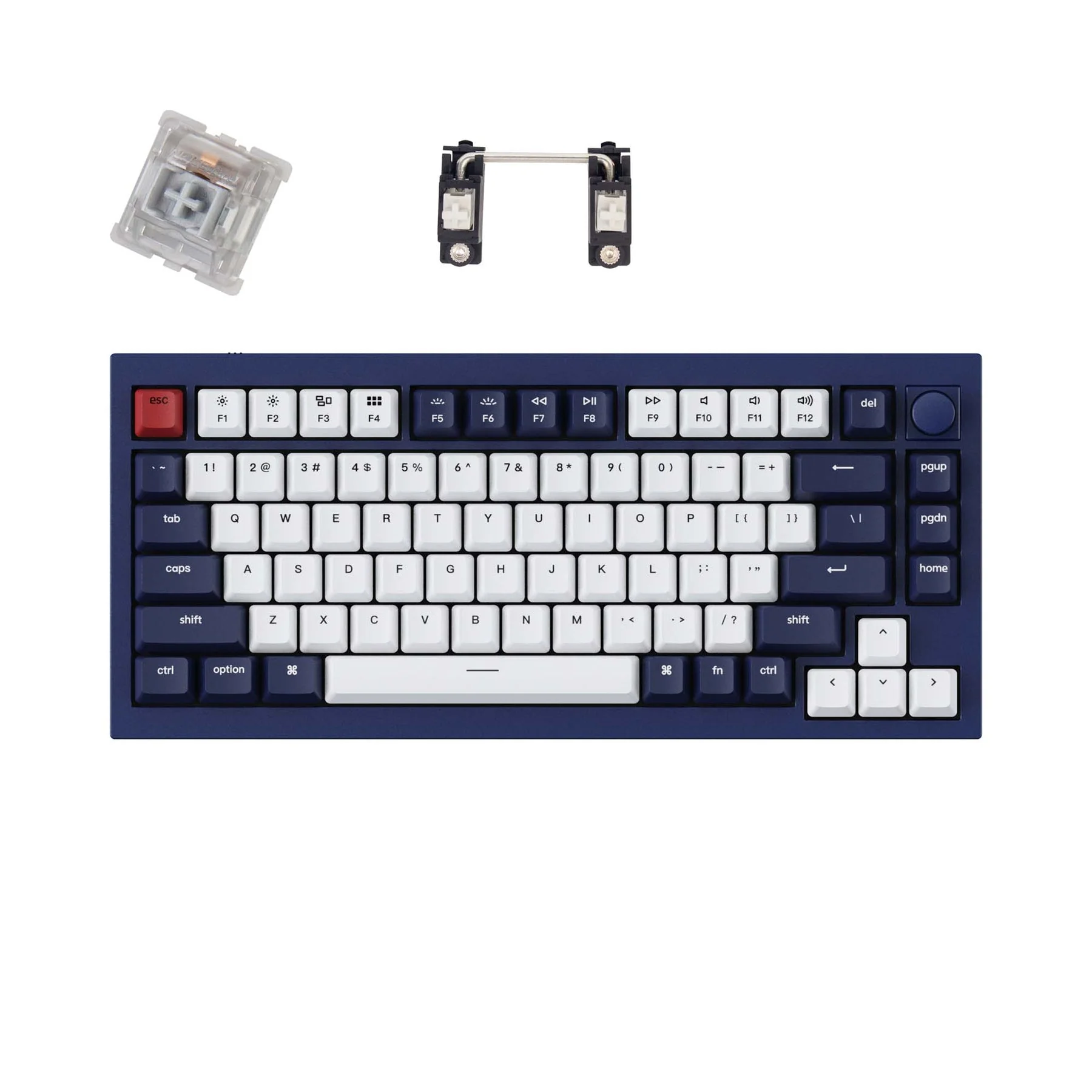Keychron Q1 QMK Wired Custom Mechanical Keyboard - Version 2(US ANSI Layout) - Image 14