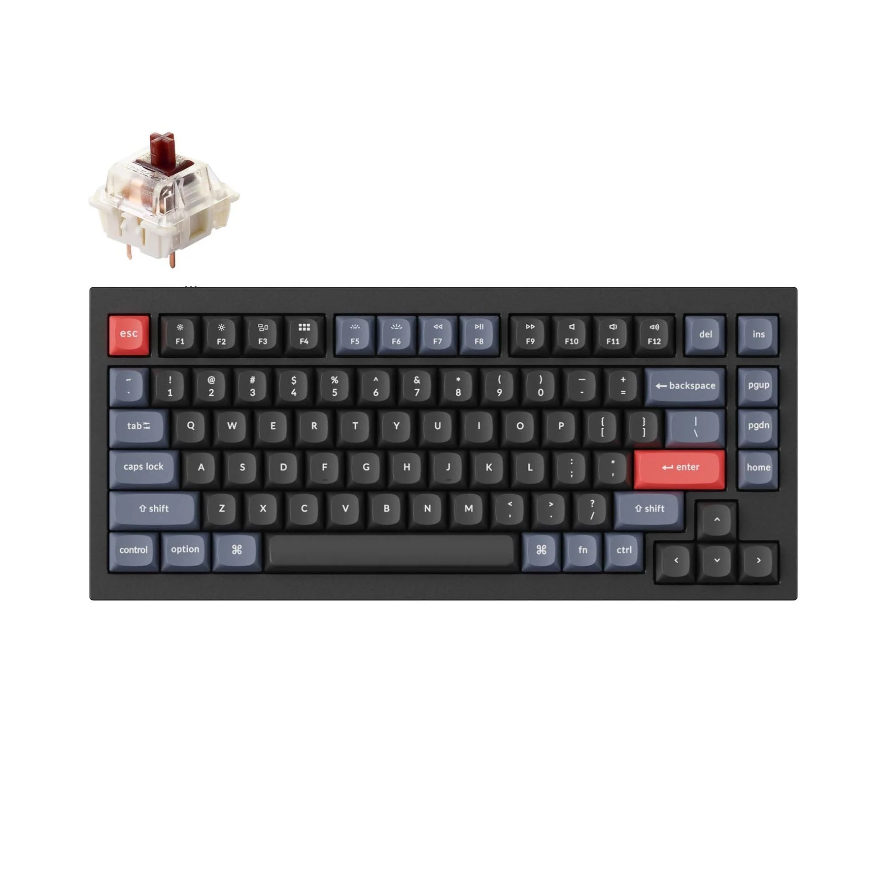 Keychron Q1 QMK Wired Custom Mechanical Keyboard - Version 2(US ANSI Layout) - Image 26