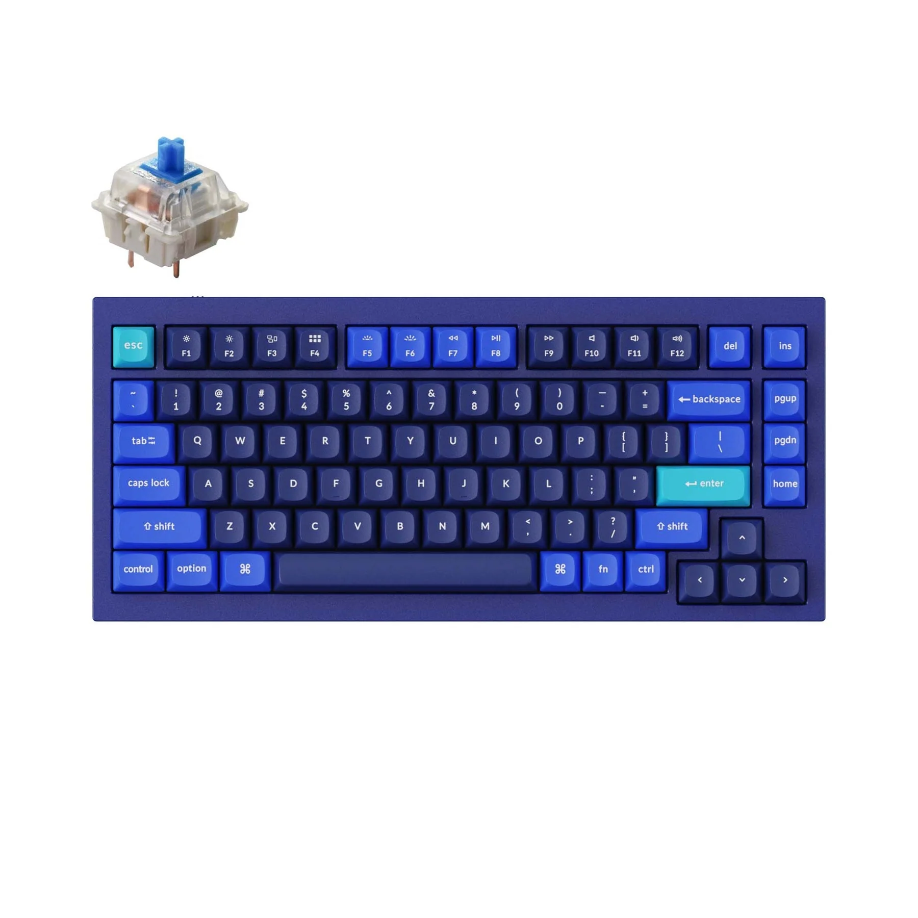 Keychron Q1 QMK Wired Custom Mechanical Keyboard - Version 2(US ANSI Layout) - Image 31