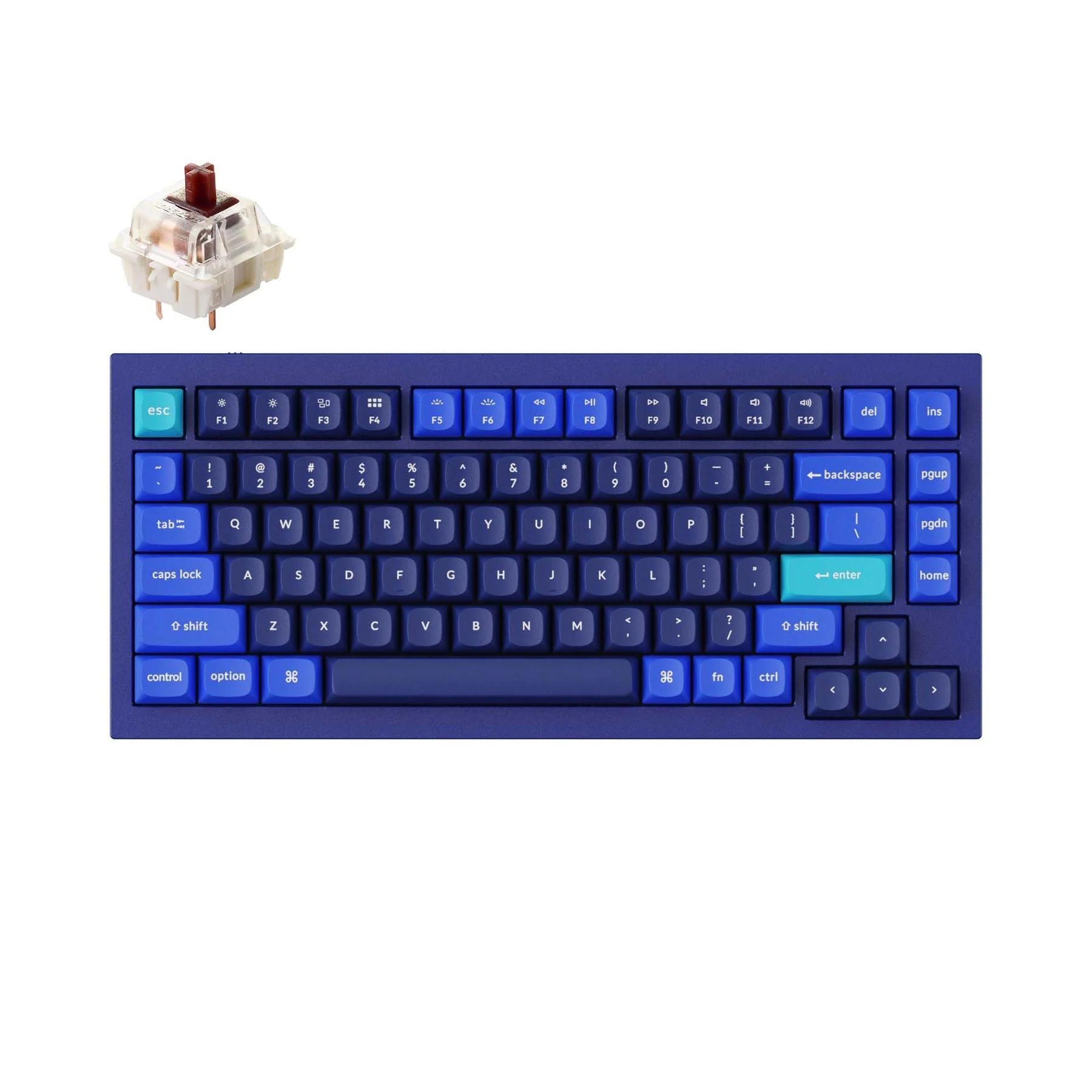 Keychron Q1 QMK Wired Custom Mechanical Keyboard - Version 2(US ANSI Layout) - Image 32