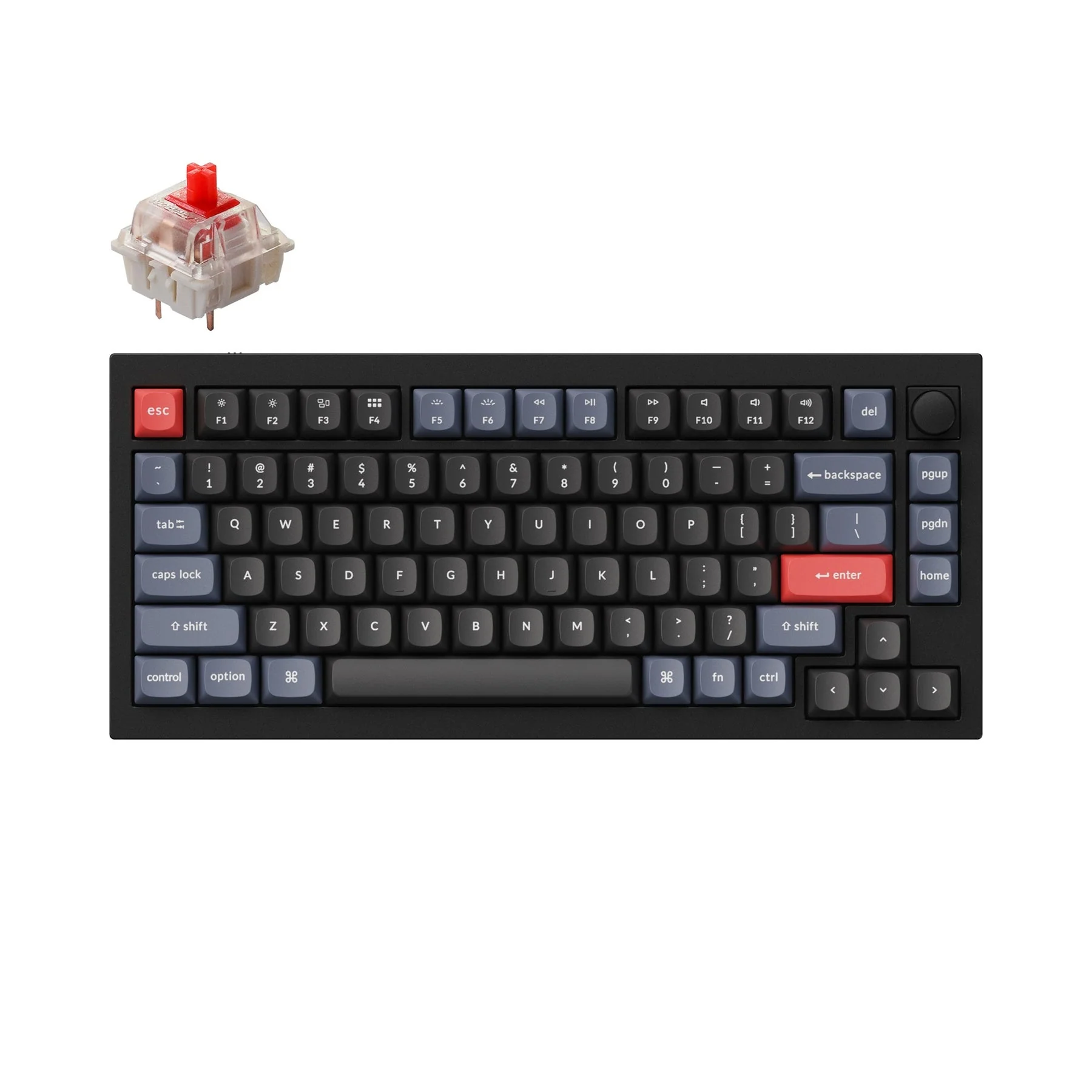 Keychron Q1 QMK Wired Custom Mechanical Keyboard - Version 2(US ANSI Layout) - Image 39