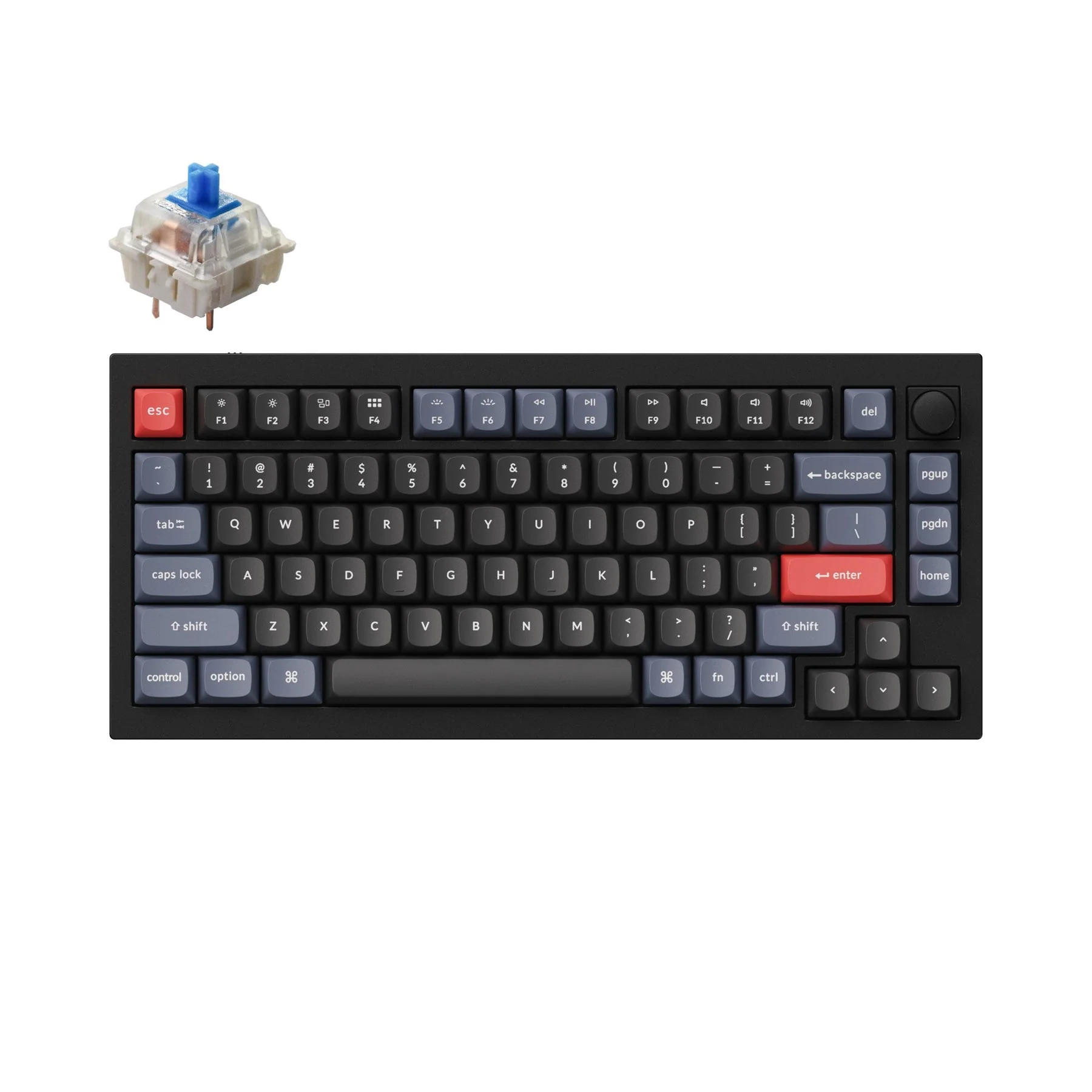 Keychron Q1 QMK Wired Custom Mechanical Keyboard - Version 2(US ANSI Layout) - Image 40