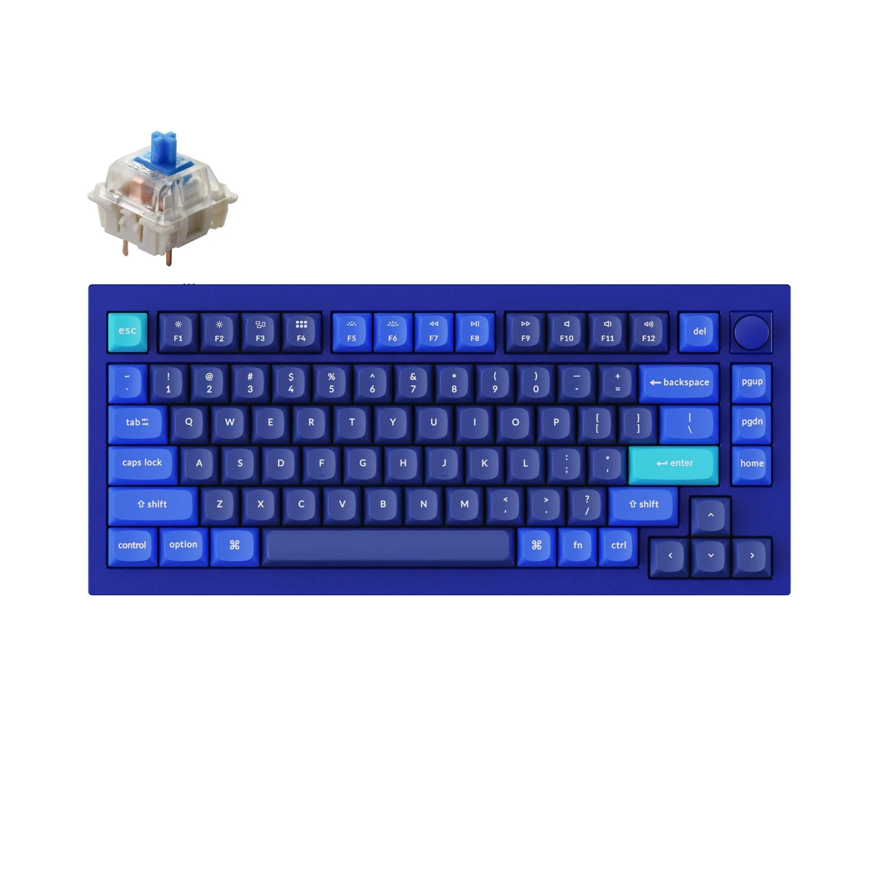 Keychron Q1 QMK Wired Custom Mechanical Keyboard - Version 2(US ANSI Layout) - Image 46