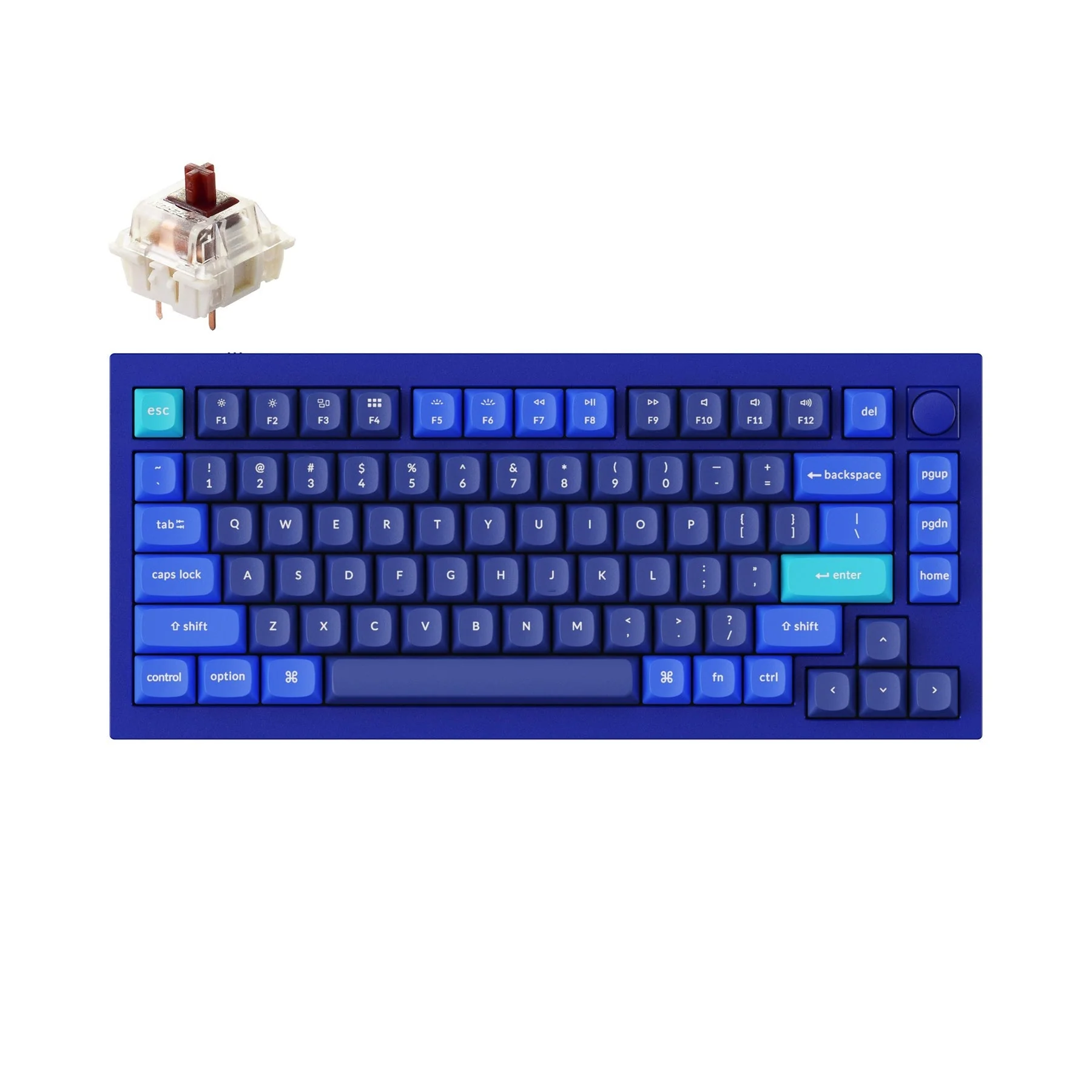 Keychron Q1 QMK Wired Custom Mechanical Keyboard - Version 2(US ANSI Layout) - Image 47