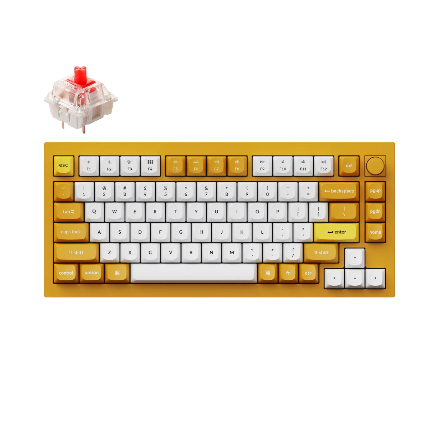Keychron Q1 QMK Wired Custom Mechanical Keyboard - Version 2(US ANSI Layout) - Image 48